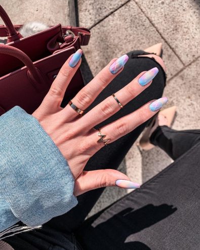 44-best-coffin-nail-gel-nail-designs-for-summer-2019