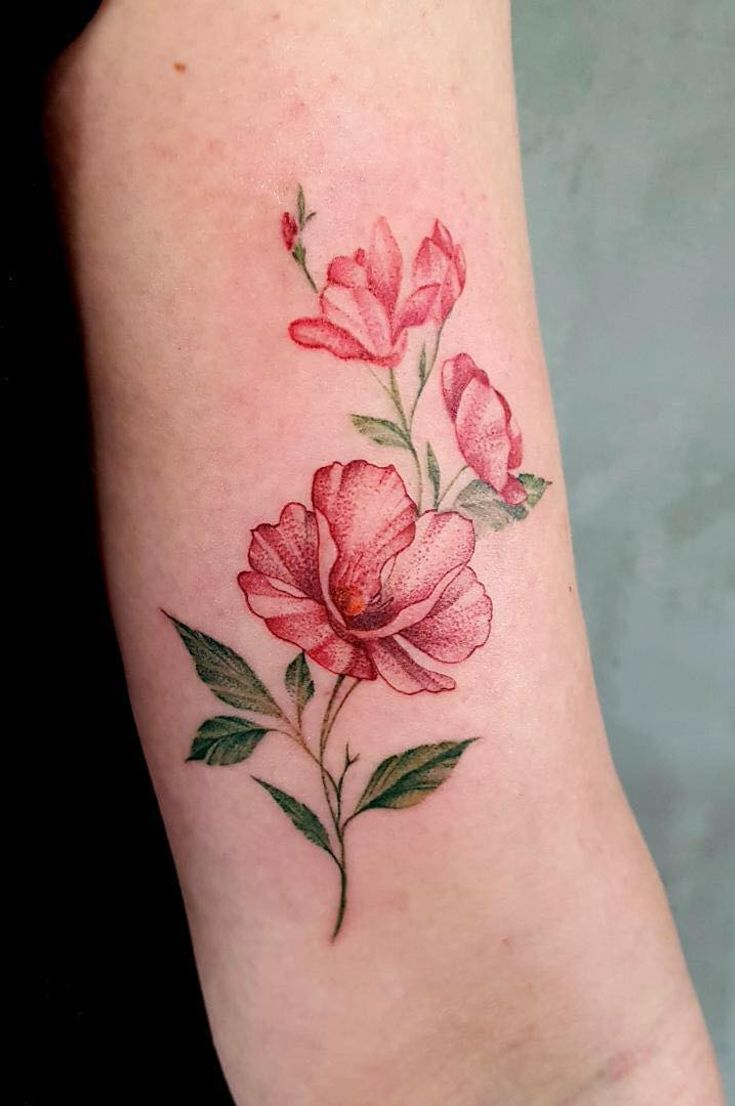 36 Most Beautiful Flower Tattoo Designs to Blow Your Mind - Page 10 of